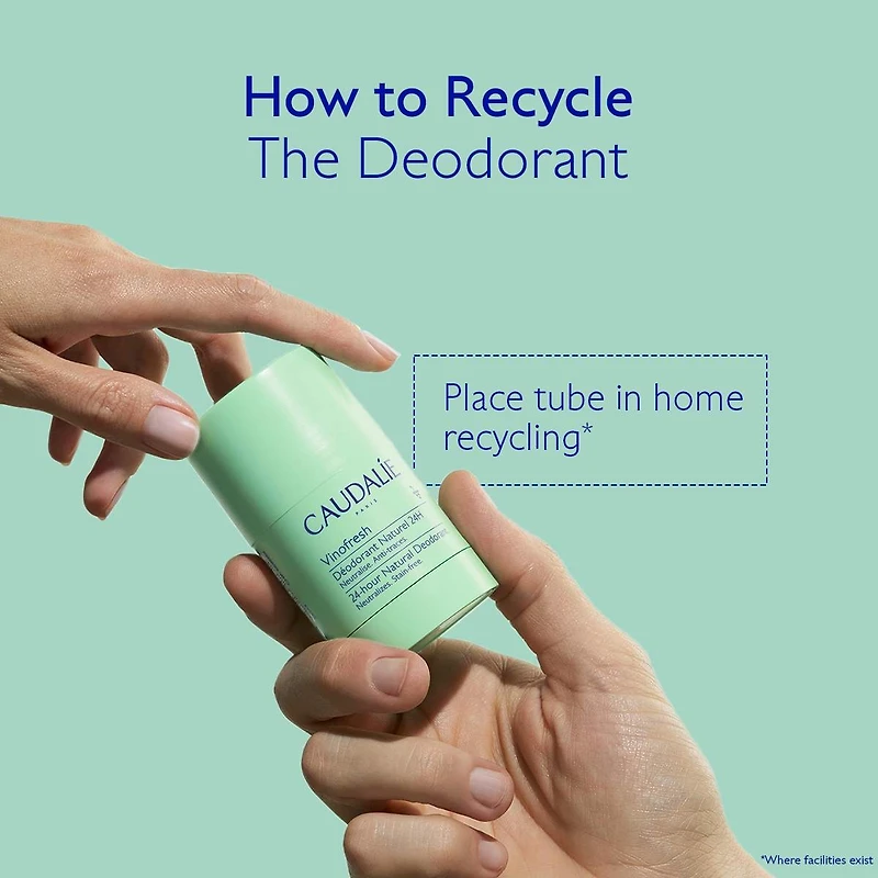 Déodorant naturel sans aluminium Vinofresh