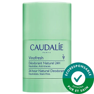 Caudalie Déodorant naturel sans aluminium Vinofresh 1.7 oz/ 50 mL