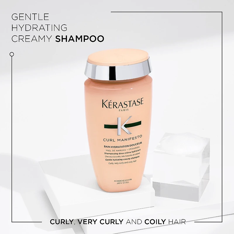 Shampoing sans sulfate Curl Manifesto pour cheveux frisés