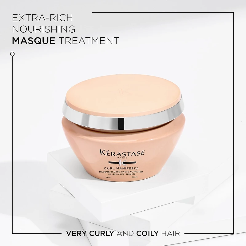 Masque nourrissant pour cheveux frisés Curl Manifesto