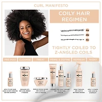 Crème sans rinçage hydratante Curl Manifesto pour cheveux bouclés