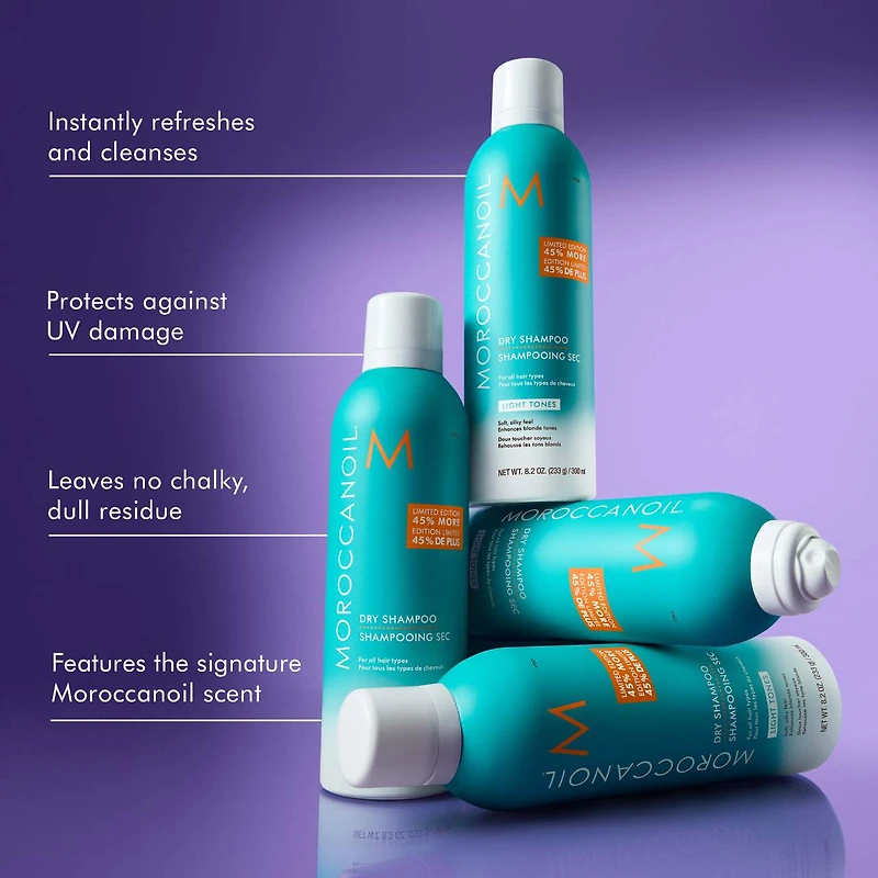 Shampoing sec Nuances claires