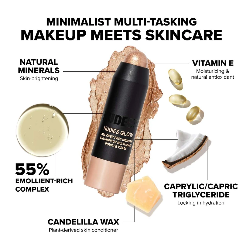 Mini NUDIES Roses 'N Honey Nudes 3pc Kit