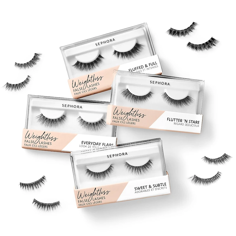 Faux cils légers