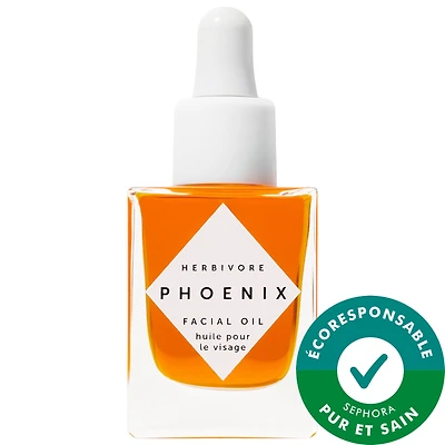 Huile anti-âge pour le visage à l’églantier de Phoenix : pour peau sèche
