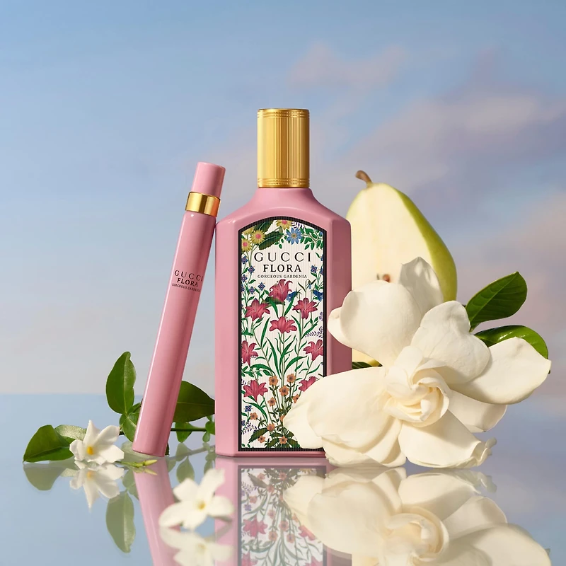 Flora Gorgeous Gardenia Eau de Parfum with Pear and Brown Sugar