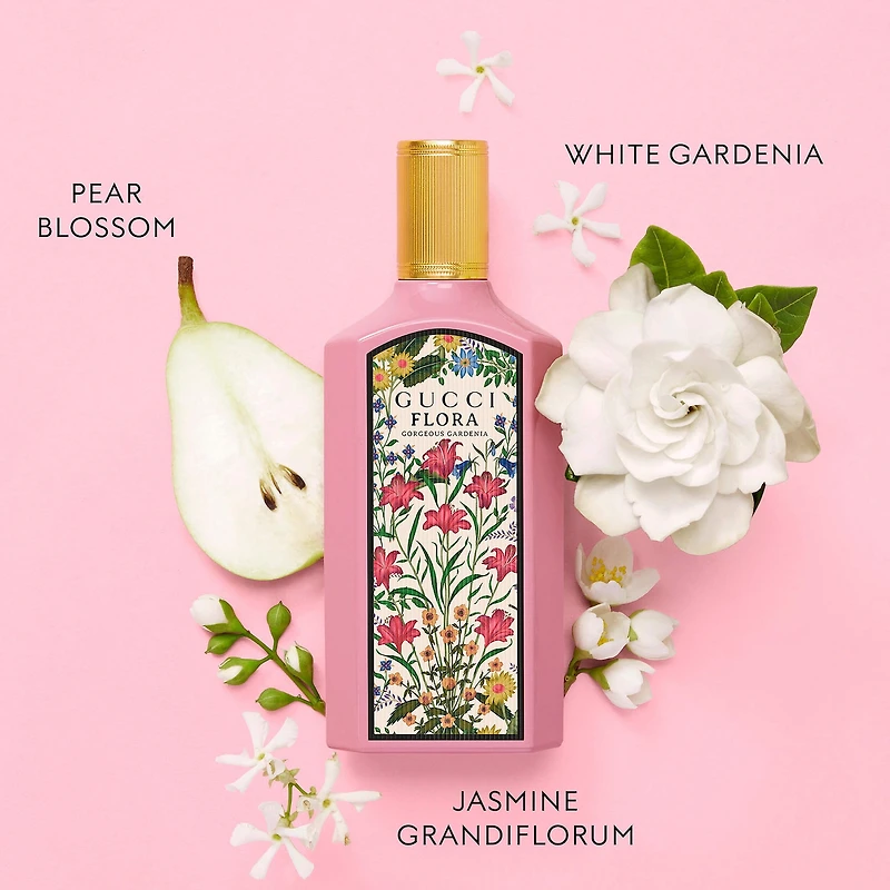 Flora Gorgeous Gardenia Eau de Parfum with Pear and Brown Sugar