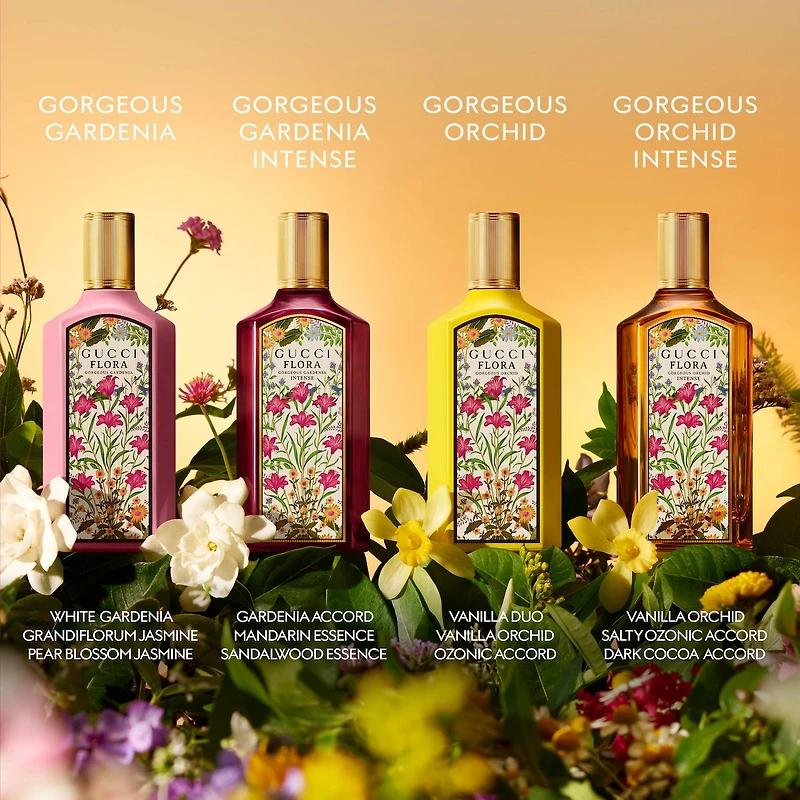 Flora Gorgeous Gardenia Eau de Parfum with Pear and Brown Sugar