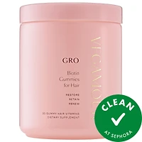 GRO Biotin Gummies for Thinning Hair