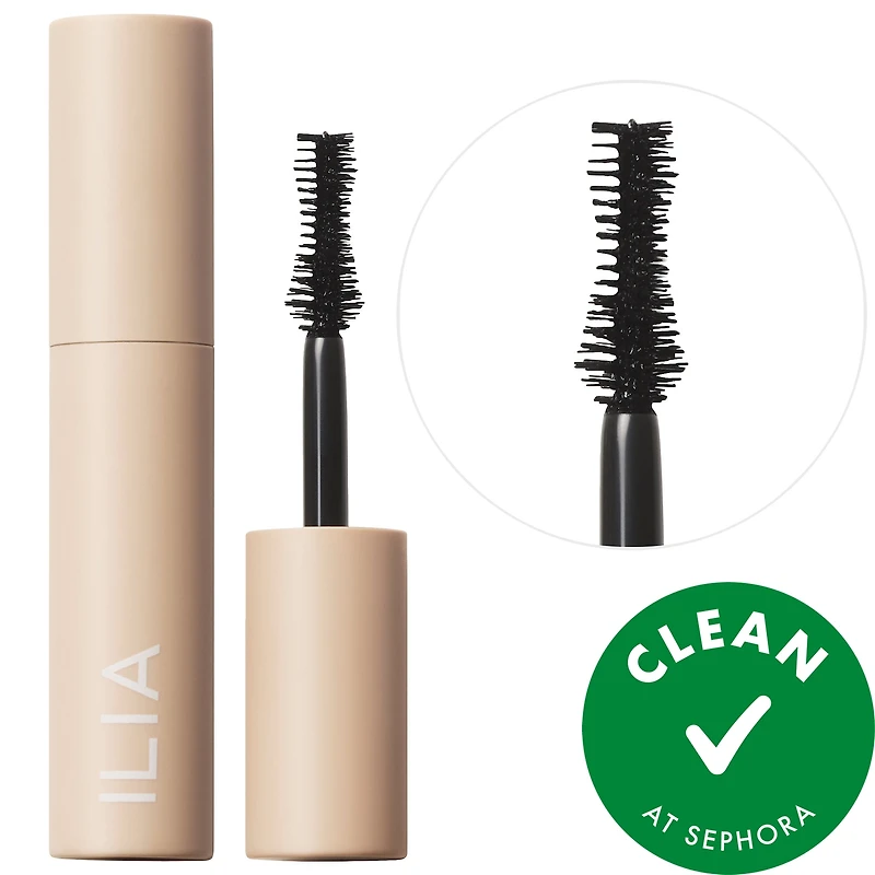 ILIA Mini Fullest Volumizing Mascara Classic Black 0.13 oz / 4 ml