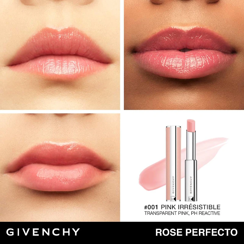 Baume à lèvres Rose Perfecto hydratation 24 heures