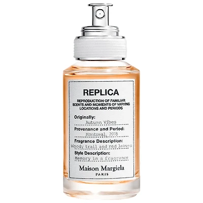 Maison Margiela REPLICA' Autumn Vibes Eau de Toilette with Cedarwood & Cardamom 1 oz/ 30 mL