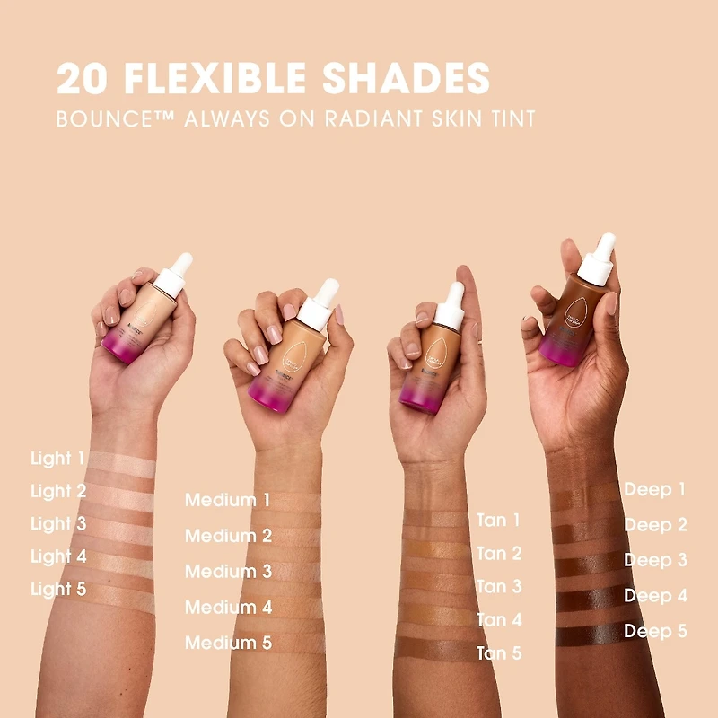 12-Hour Always on Radiant Skin Tint with Hyaluronic Acid & Niacinamide