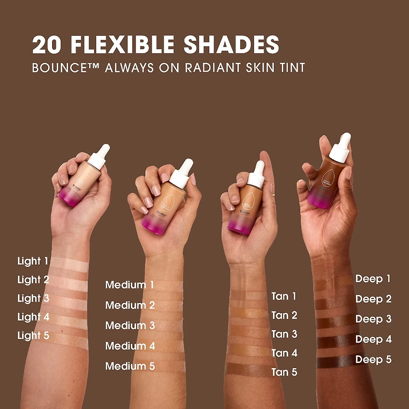12-Hour Always on Radiant Skin Tint with Hyaluronic Acid & Niacinamide