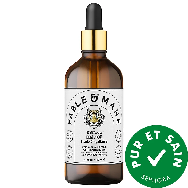 Huile de prélavage HoliRoots™ pour cheveux fins