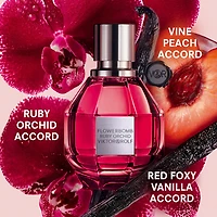 Eau de parfum Flowerbomb Ruby Orchid avec vanille et pêche