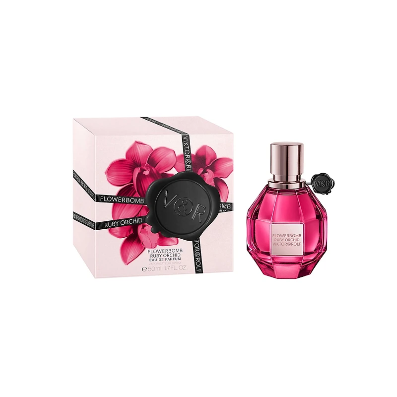 Eau de parfum Flowerbomb Ruby Orchid avec vanille et pêche