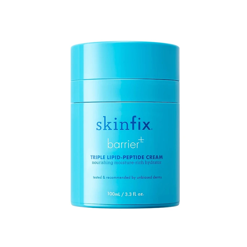 Triple Lipid-Peptide Cream Refillable Barrier Moisturizer with Ceramides