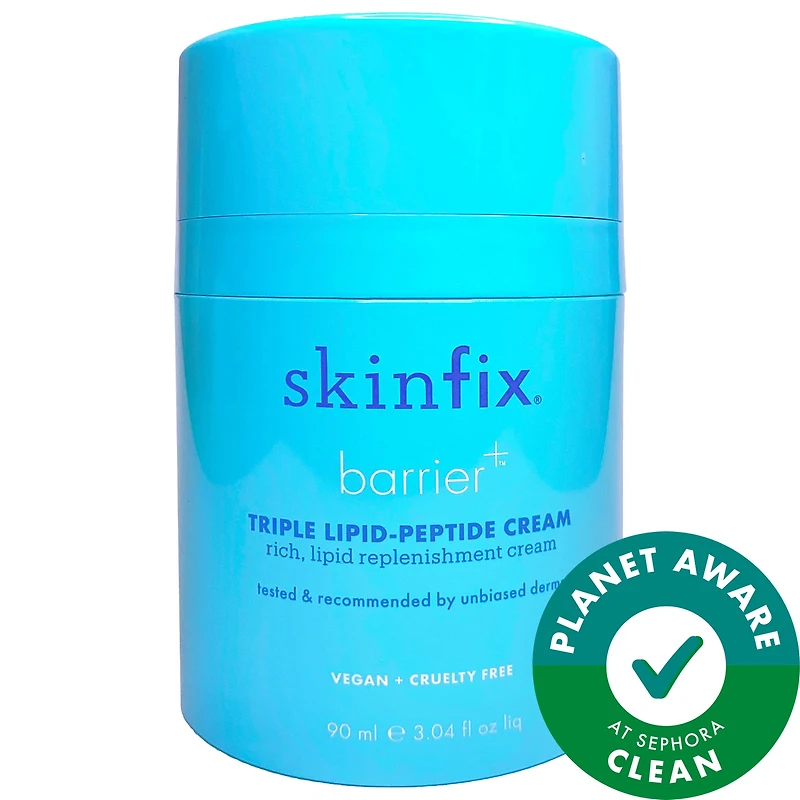 Skinfix Triple Lipid-Peptide Cream Refillable Barrier Moisturizer with Ceramides mL
