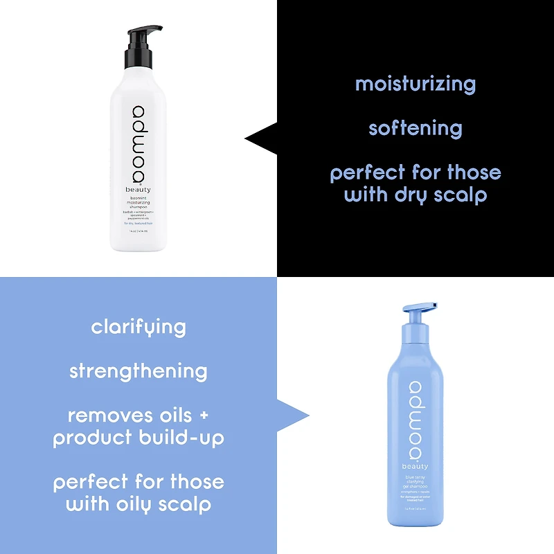 Shampooing en gel illuminant de Blue Tansy