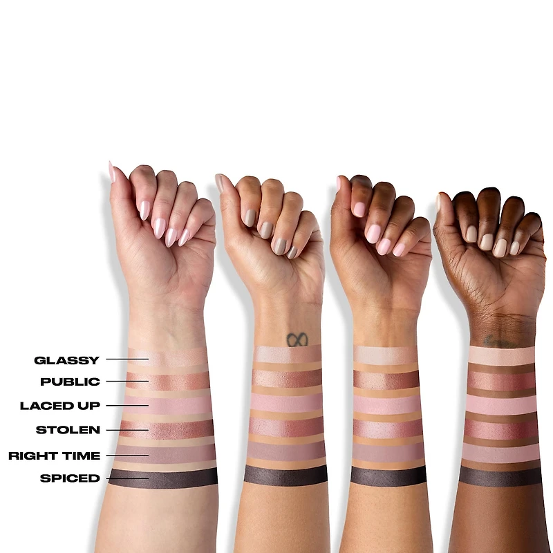 Mini palette de fards à paupières rose doux Naked3