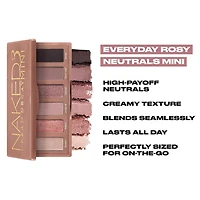 Mini palette de fards à paupières rose doux Naked3