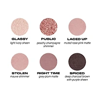 Mini palette de fards à paupières rose doux Naked3