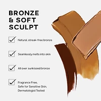Poudre bronzante en crème pour du soleil naturel de Melt