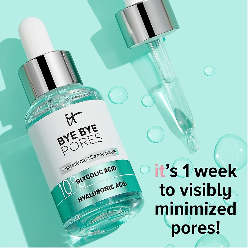 Sérum à 10 % d’acide glycolique Bye Bye Pores