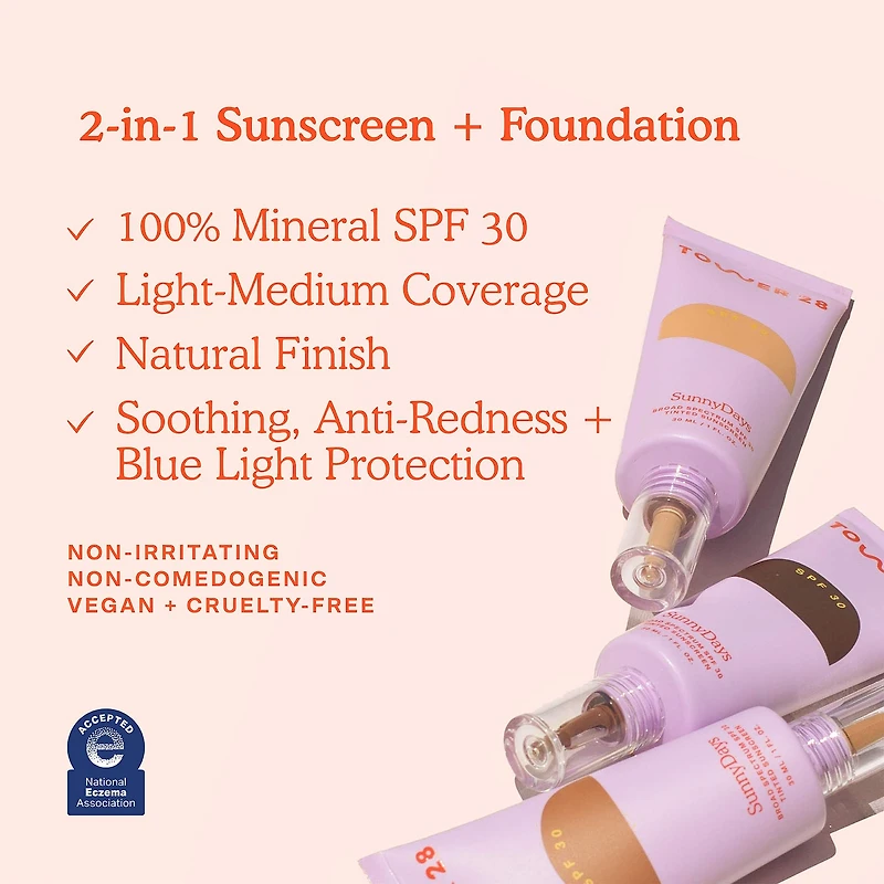 SunnyDays Skin Tint with Mineral Zinc SPF 30