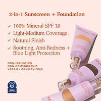 SunnyDays Skin Tint with Mineral Zinc SPF 30