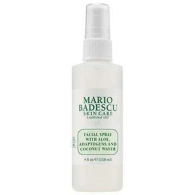 Facial Spray with Aloe Adaptogens, and Coconut Water