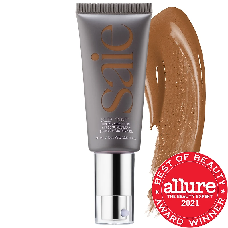 Slip Tint – Lightweight Tinted Moisturizer with Mineral Zinc SPF 35 and Hyaluronic Acid