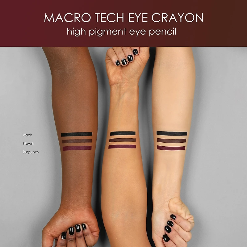 Macro Tech Eye Crayon High Pigment Pencil Eyeliner