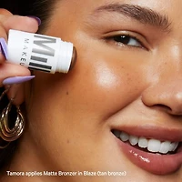 Bâton bronzant crème mat