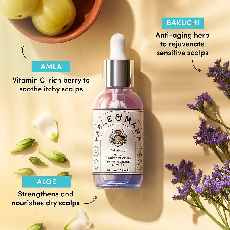 Sérum apaisant à l’amla SahaScalp™