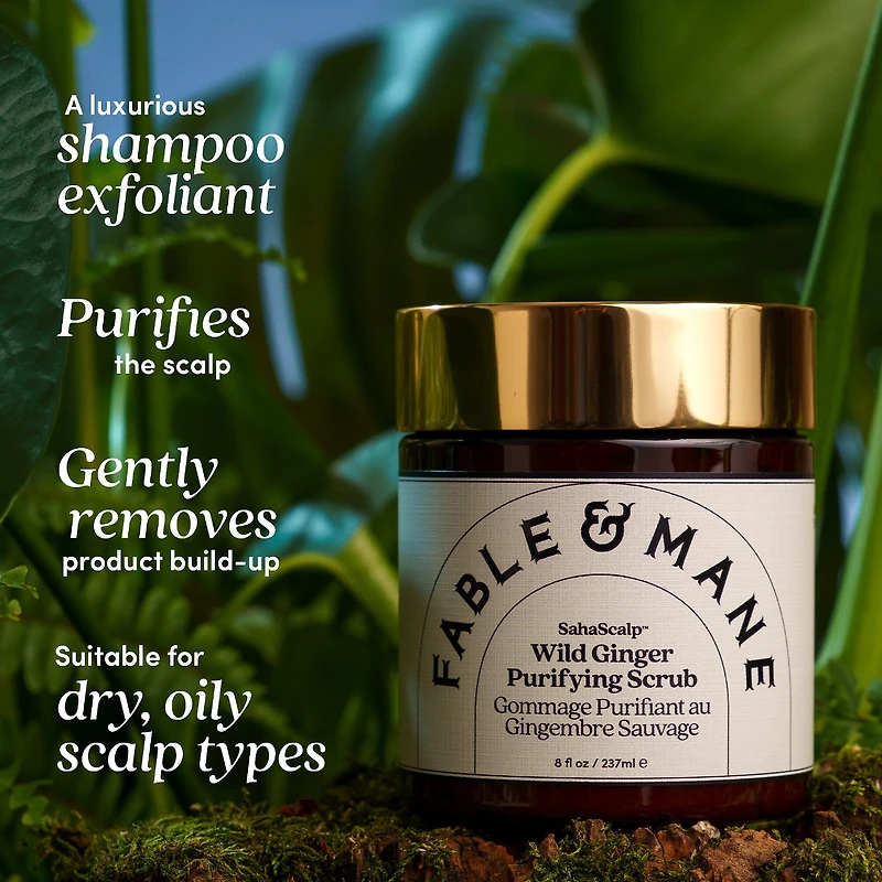 Exfoliant purifiant au gingembre sauvage SahaScalp
