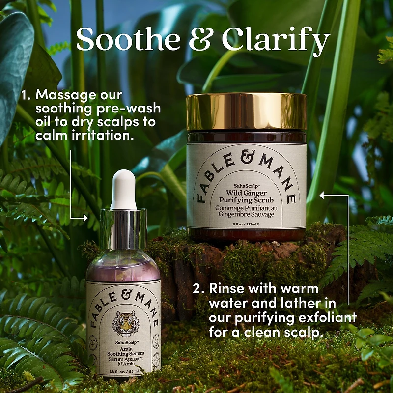 Exfoliant purifiant au gingembre sauvage SahaScalp