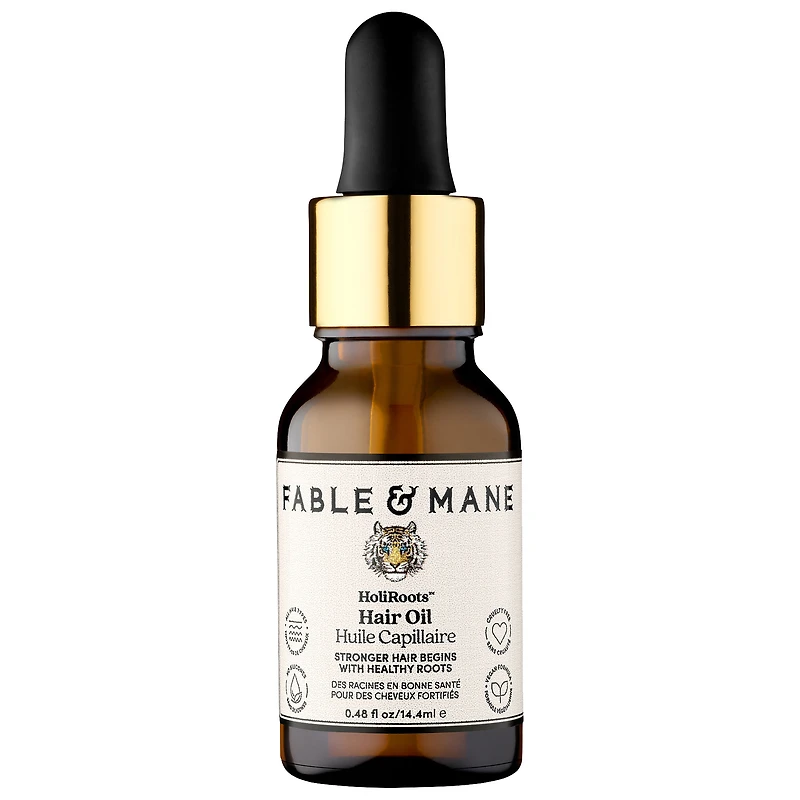 Huile de prélavage HoliRoots™ pour cheveux fins