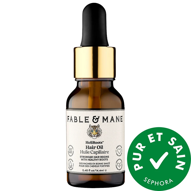 Huile de prélavage HoliRoots™ pour cheveux fins