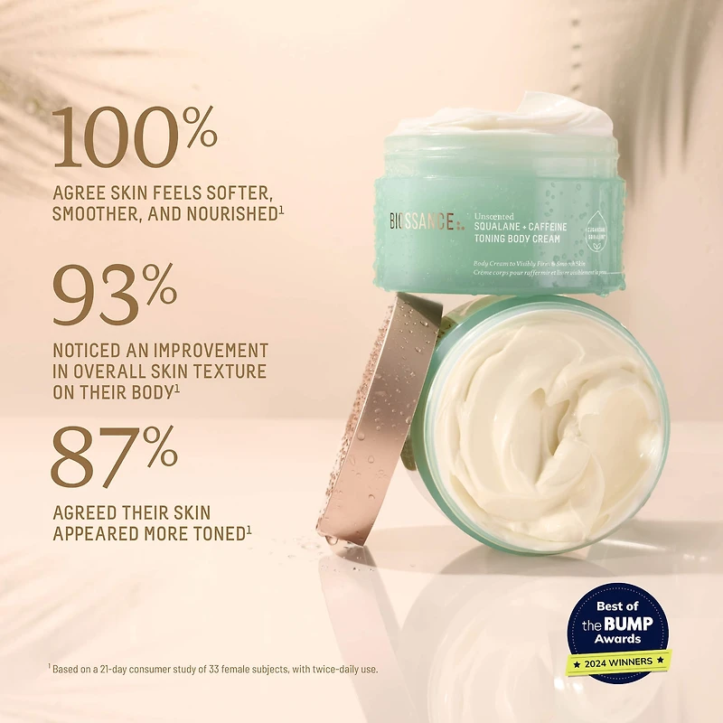 Caffeine Toning Body Cream + Squalane