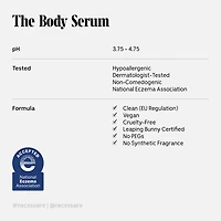 Le sérum corps – avec acide hyaluronique, niacinamide + céramides