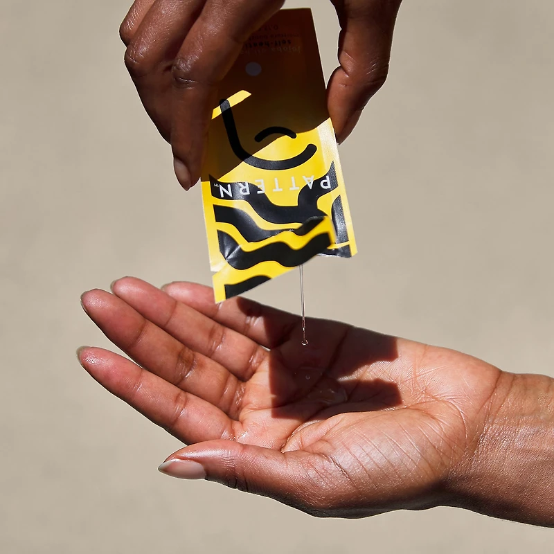 Sachets autochauffants de sérum pour les cheveux à l’huile de jojoba