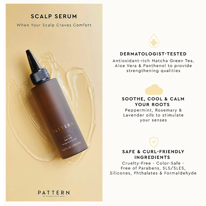 Sérum pour cheveux secs et cuir chevelu