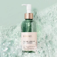 Nettoyant doux et réducteur des pores avec acides aminés, aloès et squalane