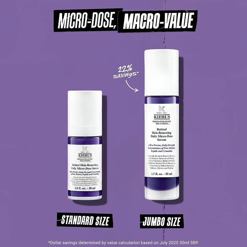 Micro-Dose Anti-Aging Retinol Serum with Ceramides & Peptide