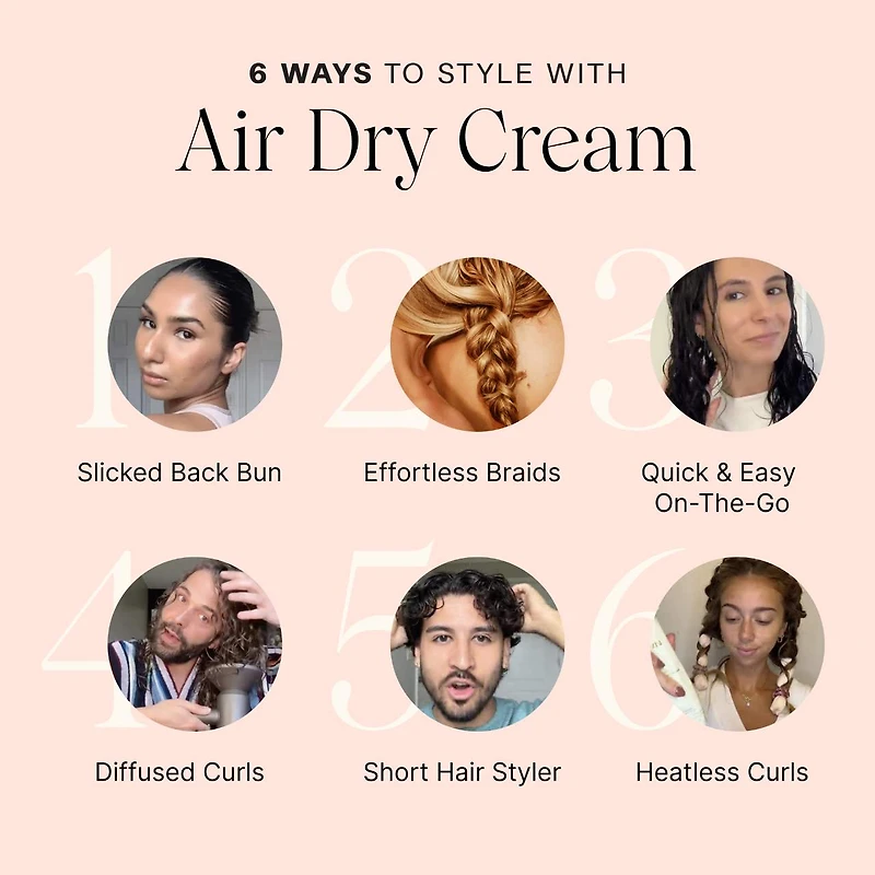 Complete Hydrating Air Dry Hair Styling Cream