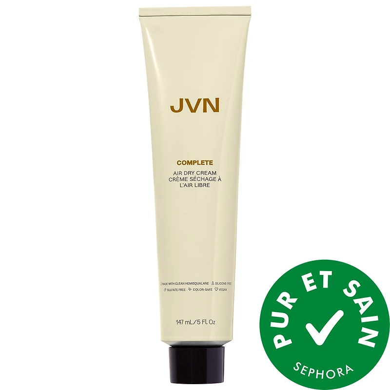 Crème coiffante hydratante complète pour les cheveux avec séchage à l’air