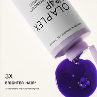 Shampoing mauve tonifiant hydratant et illuminant No.4P Blonde