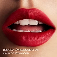 Rouge à lèvres liquide mat anti-transfert